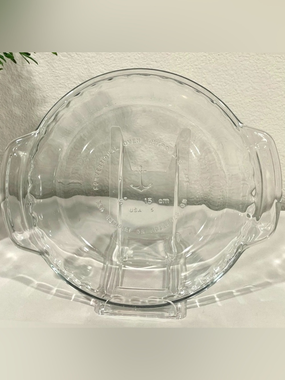 Anchor Hocking Mini 5” Clear Glass Tab Handled Baking Dish | VTG | EUC
